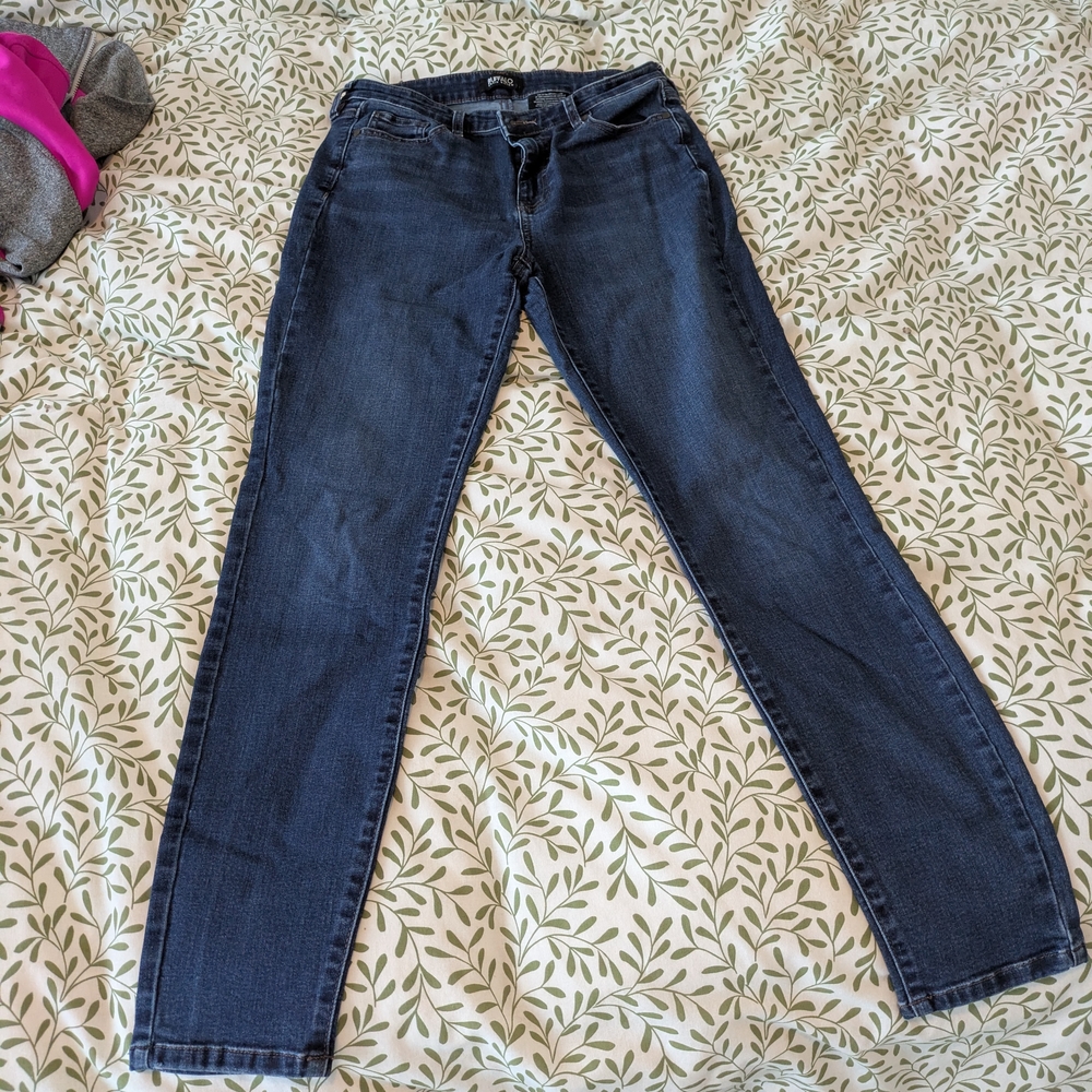 Buffalo David Bitton Dark Blue Skinny Jeans